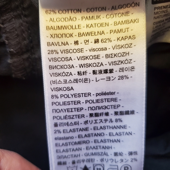 Levi's 721 High Rise Skinny Black Jeans - Picture 7 of 7